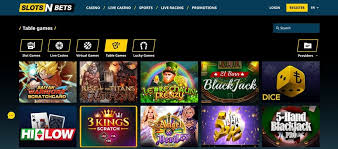 Experience the Thrill with SlotsNBets Live Casino Games